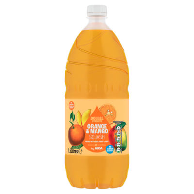 ASDA Orange & Mango Squash 1.5 Litres