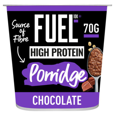High Protein Chocolate Porridge Oat Cereal Pot 70g thumbnail 2