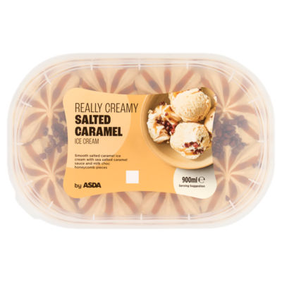 Really Creamy Salted Caramel Ice Cream 900ml thumbnail 2