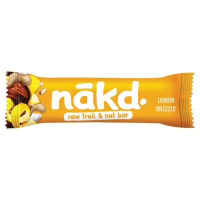 nākd. Lemon Drizzle Raw Fruit & Nut Bar 35g
