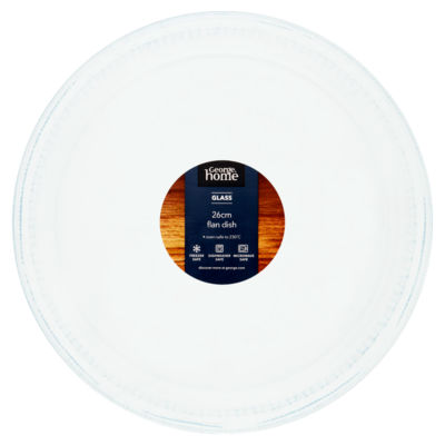 Glass 26cm Flan Dish thumbnail 2