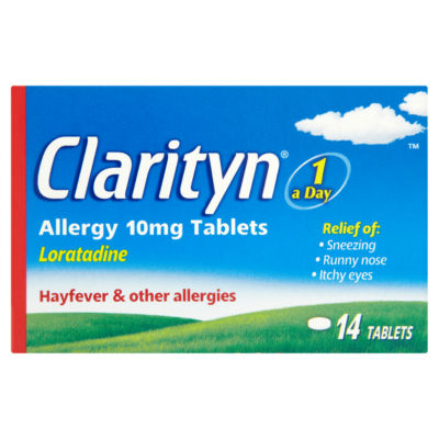 Allergy Tablets 10mg Loratadine for Allergy and Hayfever Relief - 14 Tablets thumbnail 2