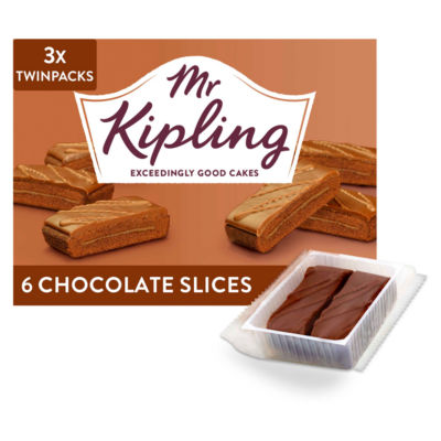 Milk Chocolate Cake Slices 6 Pack thumbnail 2