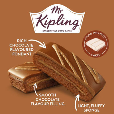 Milk Chocolate Cake Slices 6 Pack thumbnail 3