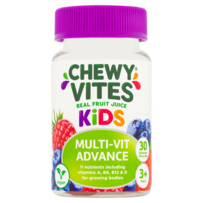 Real Fruit Juice Kids One a Day Multi-Vit Advance 30 Gummies 3+ Years thumbnail 2