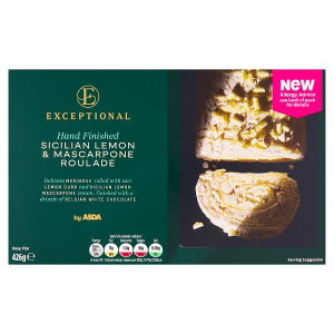 ASDA Extra Special Hand Finished Sicilian Lemon & Mascarpone Roulade