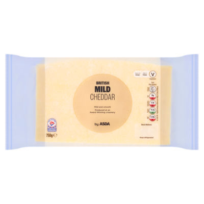 ASDA British Mild Cheddar 750g