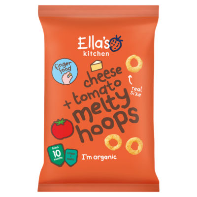 Cheese + Tomato Melty Hoops from 10 Months 20g thumbnail 2
