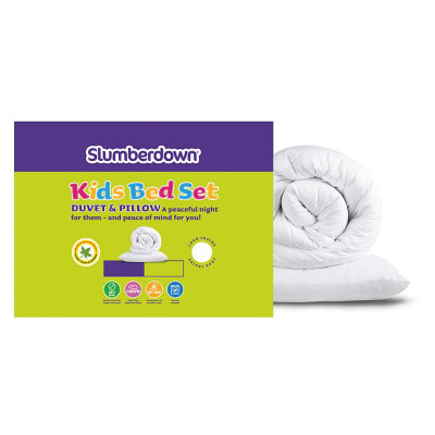 Kids Bed Set - 7.5 Tog Duvet & Pillows thumbnail 2