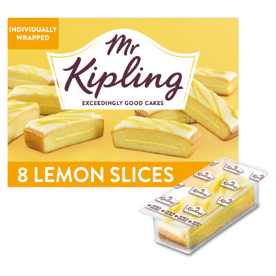 Lemon Layered Cake Slices 8 Pack thumbnail 2