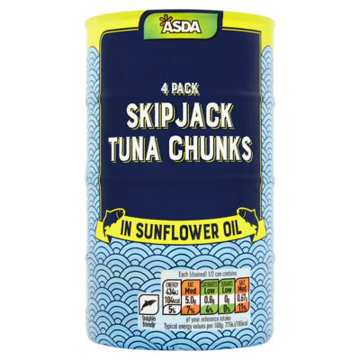 Skipjack Tuna Chunks in Sunflower Oil thumbnail 2