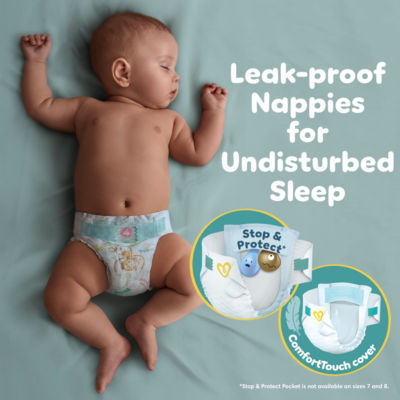 Baby-Dry Size 6, 62 Nappies, 13kg-18kg, Jumbo+ Pack thumbnail 3