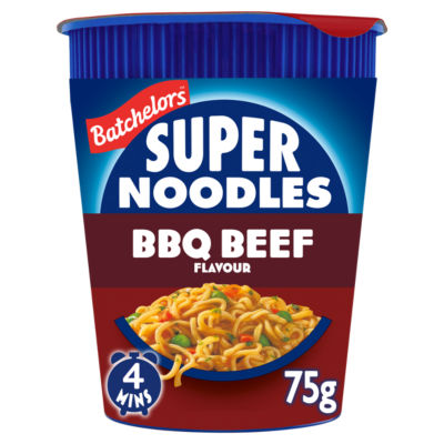 Super Noodles BBQ Beef Flavour Pot 75g thumbnail 2