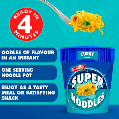 Curry Flavour Super Noodles 75g thumbnail 3