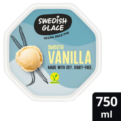 Non Dairy Smooth Vanilla Vegan Ice Cream Tub 750 ml thumbnail 2
