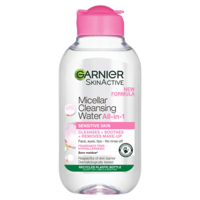 Micellar Water, Gentle face cleanser & Makeup Remover for Sensitive Skin, Travel Size 100ml thumbnail 2