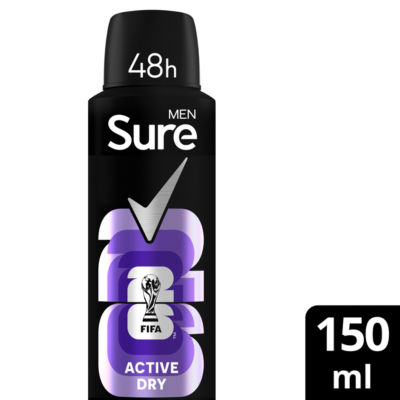 FIFA Limited Collection Active Dry Anti-Perspirant Aerosol 150 ml thumbnail 2