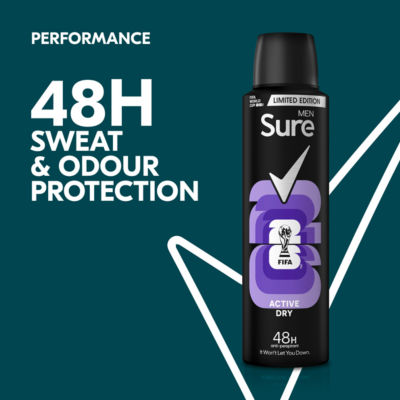 FIFA Limited Collection Active Dry Anti-Perspirant Aerosol 150 ml thumbnail 3