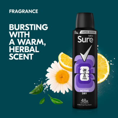 FIFA Limited Collection Active Dry Anti-Perspirant Aerosol 150 ml thumbnail 4