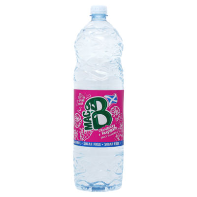 Still Scottish Spring Water Cranberry & Raspberry Fruit Flavoured 1.5L