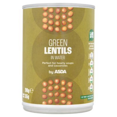 Green Lentils in Water 390g thumbnail 2