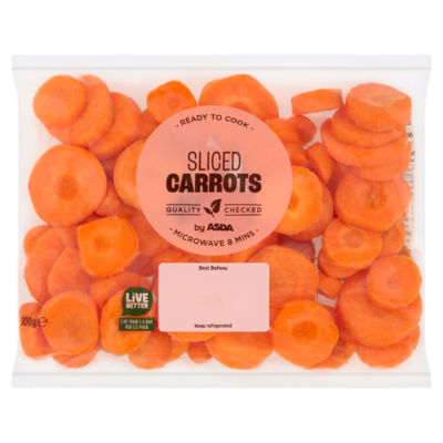 ASDA Sliced Carrots