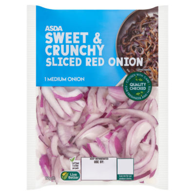 ASDA Sliced Red Onion