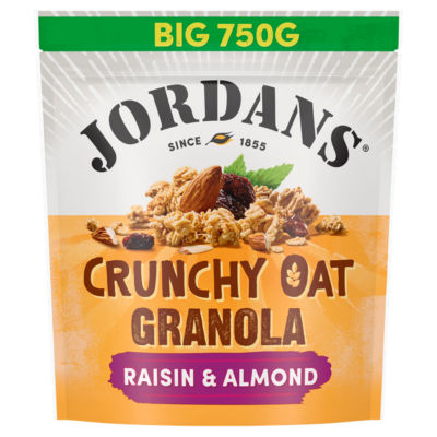 Crunchy Oat Granola Raisin & Almond Breakfast Cereal 750g thumbnail 2