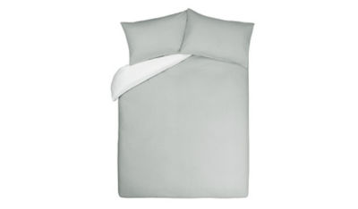 White Reversible King Duvet Cover thumbnail 3
