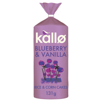 Blueberry & Vanilla Wholegrain Rice & Corn Cakes 131g thumbnail 2