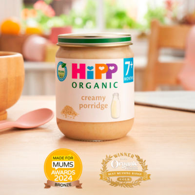 Organic Creamy Porridge 7+ Months 160g thumbnail 3