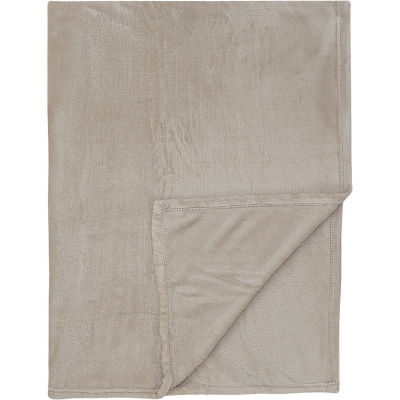 Grey Super Soft Throw thumbnail 2