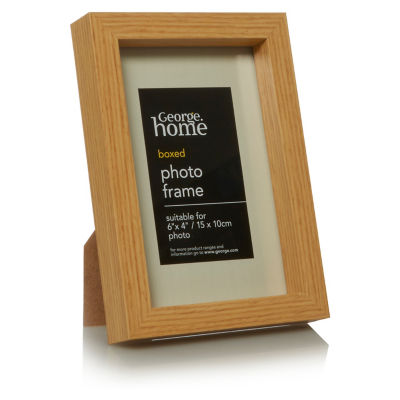 Natural Boxed Photo Frame 6 x 4Inch