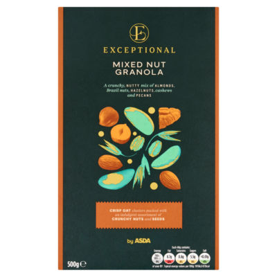 Exceptional by  Mixed Nut Granola 500g thumbnail 2