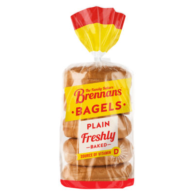 Plain Bagels 425g