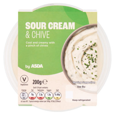 Sour Cream & Chive 200g