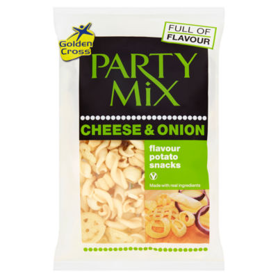 Party Mix Cheese and Onion Flavour Potato Snack 125g