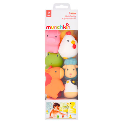 Munchkin Squirtin' Farmyard Friends Bath Toy 9m+