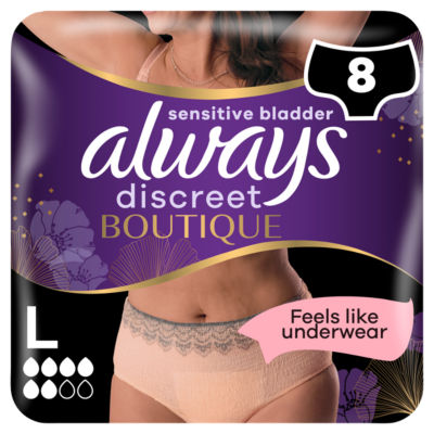 Boutique Beige Incontinence Pants x8