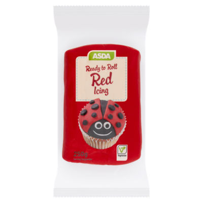 Asda Ready to Roll Red Icing 250g thumbnail 2
