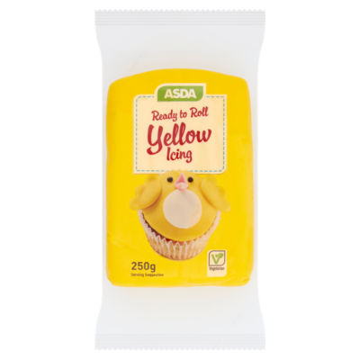 ASDA Yellow Icing 250g
