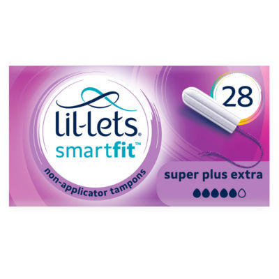 Smartfit 28 Non-Applicator Tampons Super Plus Extra thumbnail 2
