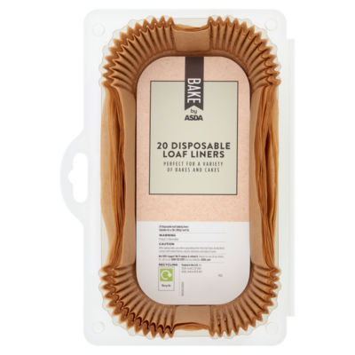 BAKE by  20 Disposable Loaf Liners