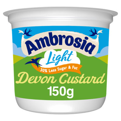 Light Low Fat & Reduced Sugar Custard Dessert Snack Pot 150g thumbnail 3
