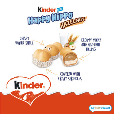 Happy Hippo Hazelnut and Milk Biscuit Single Bar thumbnail 3