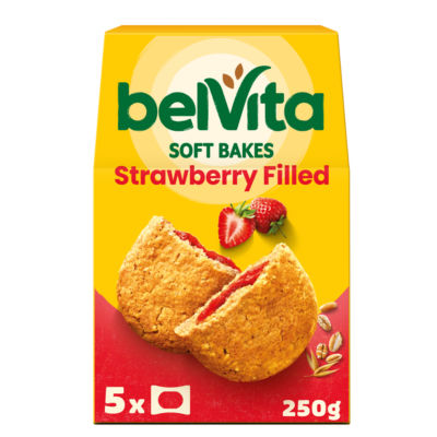 Belvita Strawberry Soft Bakes Breakfast Biscuits