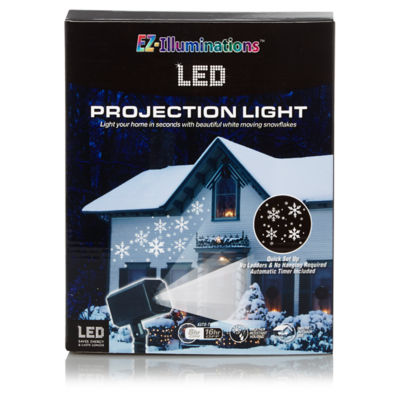 Christmas Motion Snow LED Projection Light thumbnail 2