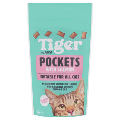 Tiger Filled Pockets with Salmon 60g thumbnail 2