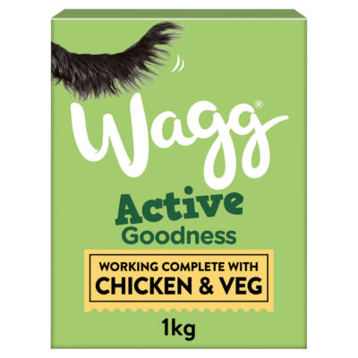 Active Goodness Rich in Chicken & Veg Dry Dog Food 1kg
