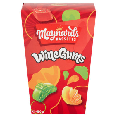 Wine Gums Sweets Carton